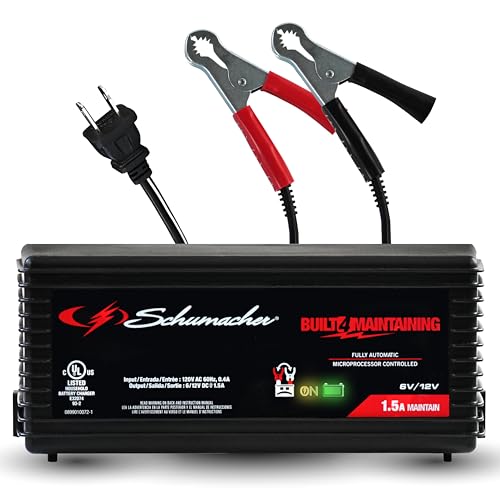 Schumacher SC1355 Review: A Simple 1.5A Charger for Stored Vehicles