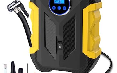 Best 12V Tire Inflator With LED Light for Roadside Use