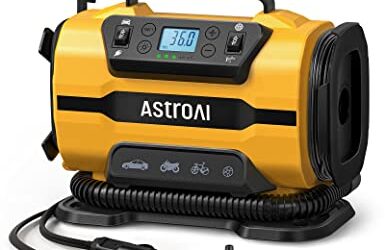 Best Portable Air Compressor Pump Digital Tire Inflator for Cars and Road Trips