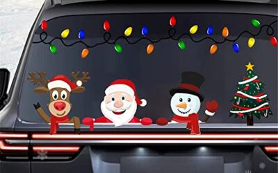 Best Christmas Truck Window Decals With Santa Designs: Visibility and Material Comparison
