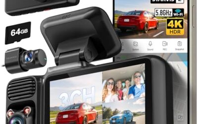 Best 360 Degree Dash Cam for Four-Side Coverage