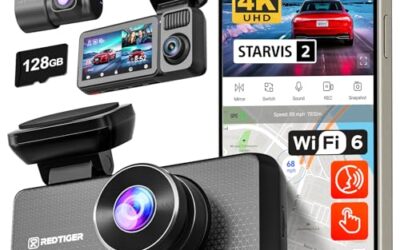 Best 3 Channel Dash Cam for Front, Cabin, and Rear Coverage