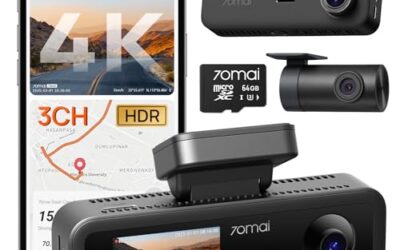 Best Dual Channel Dash Cam With Parking Mode: Clear Front and Rear Coverage
