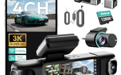 Best Dash Cam With Hardwire Kit: Four Camera Coverage or OBD Power