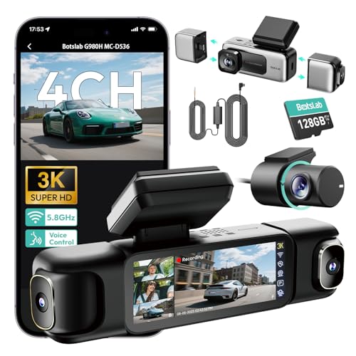 Best Dash Cam With Hardwire Kit: Four Camera Coverage or OBD Power