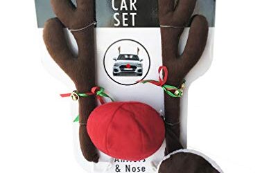 Auto Christmas Decorations for Cars, Trucks, and SUVs: Reindeer Kits, Magnets, and Lights