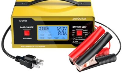 Best 8 Volt Battery Charger for Golf Carts and Vehicles