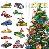 Car Christmas Tree Decorations for Automotive Holiday Displays