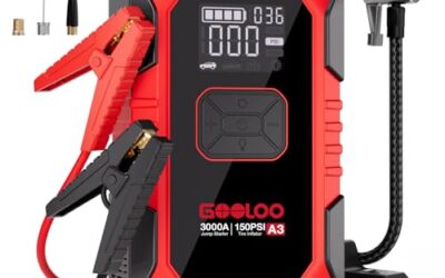 Portable Air Compressor And Battery Charger