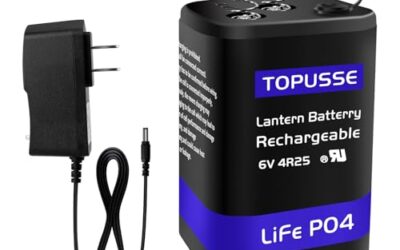Best 6 Volt Lantern Battery Charger for Lead-Acid and LiFePO4 Batteries