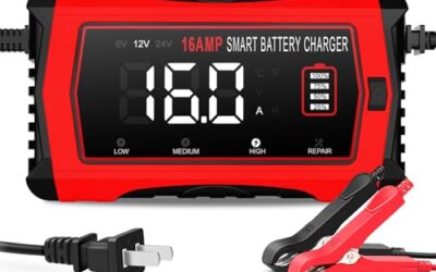 Best Battery Charger 6 12 24 Volt: Matching Amperage to Your Battery