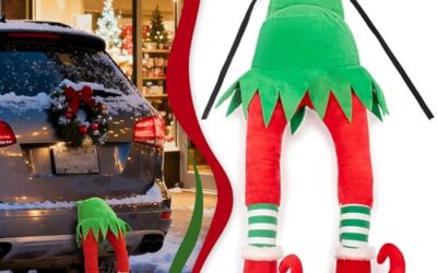 Elf Car Decoration Options for Trunks, Wipers, and Windows