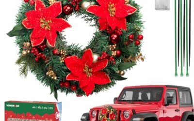 Christmas Wreath for Car: Eight Grille Decor Picks for Holiday Driving