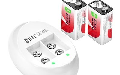 Best 9 Volt Rechargeable Battery Charger