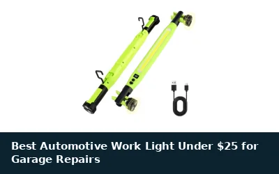 Best Automotive Work Light Under $25 for Garage Repairs