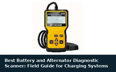 Best Battery and Alternator Diagnostic Scanner: Field Guide for Charging Systems
