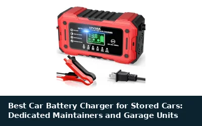 Best Car Battery Charger for Stored Cars: Dedicated Maintainers and Garage Units