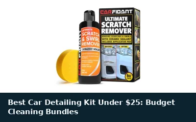 Best Car Detailing Kit Under $25: Budget Cleaning Bundles