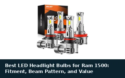 Best LED Headlight Bulbs for Ram 1500: Fitment, Beam Pattern, and Value