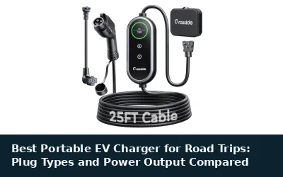 Best Portable EV Charger for Road Trips: Plug Types and Power Output Compared