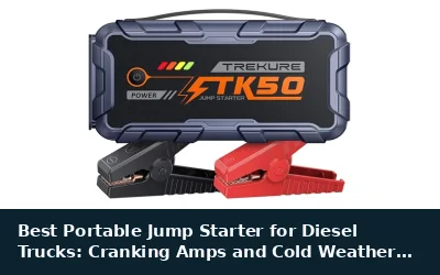 Best Portable Jump Starter for Diesel Trucks: Cranking Amps and Cold Weather Reliability