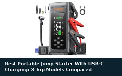 Best Portable Jump Starter With USB-C Charging: 8 Top Models Compared