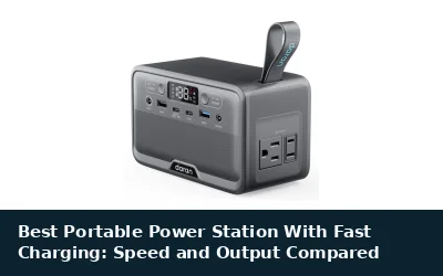 Best Portable Power Station With Fast Charging: Speed and Output Compared