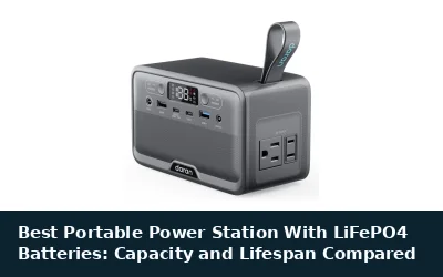 Best Portable Power Station With LiFePO4 Batteries: Capacity and Lifespan Compared