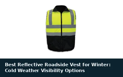 Best Reflective Roadside Vest for Winter: Cold Weather Visibility Options