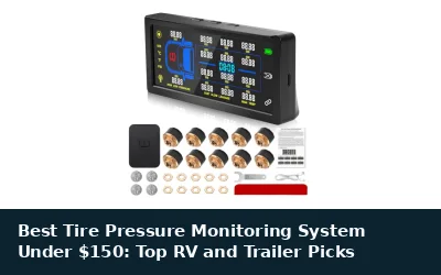 Best Tire Pressure Monitoring System Under $150: Top RV and Trailer Picks