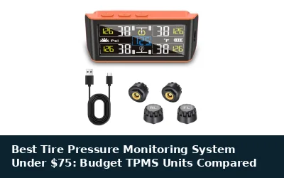 Best Tire Pressure Monitoring System Under $75: Budget TPMS Units Compared