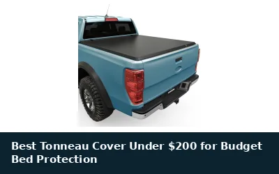 Best Tonneau Cover Under $200 for Budget Bed Protection