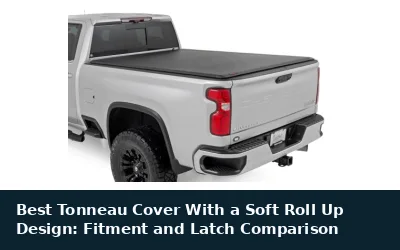 Best Tonneau Cover With a Soft Roll Up Design: Fitment and Latch Comparison