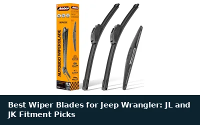 Best Wiper Blades for Jeep Wrangler: JL and JK Fitment Picks