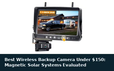 Best Wireless Backup Camera Under $150: Magnetic Solar Systems Evaluated