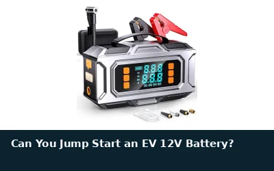 Can You Jump Start an EV 12V Battery?