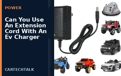 Can You Use An Extension Cord With An Ev Charger