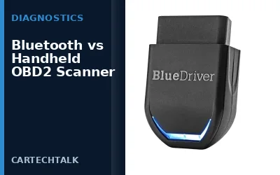 Bluetooth vs Handheld OBD2 Scanner
