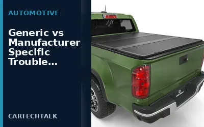 Generic vs Manufacturer Specific Trouble Codes