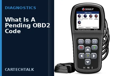 What Is A Pending OBD2 Code?