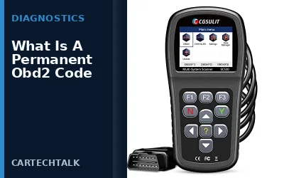 Permanent OBD2 Codes Explained