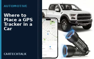 GPS Tracker Placement Guide for Cars