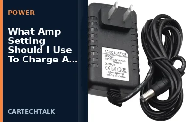What Amp Setting Should I Use To Charge A Car Battery