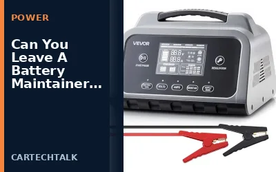 Can You Leave A Battery Maintainer Connected? Yes