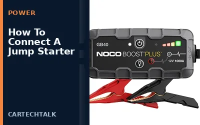 How To Connect A Jump Starter