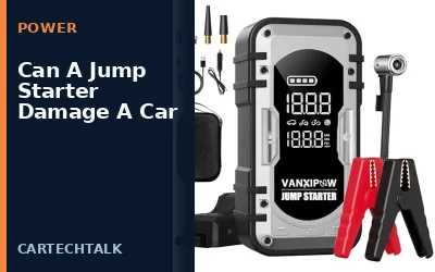 Can A Jump Starter Damage A Car