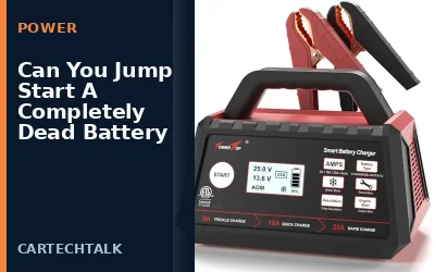 Can You Jump Start A Completely Dead Battery