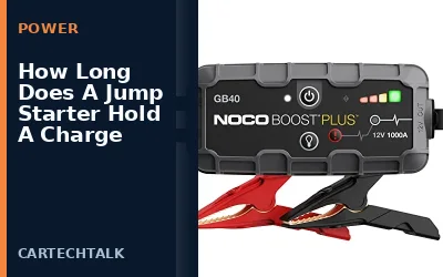 How Long Does A Jump Starter Hold A Charge