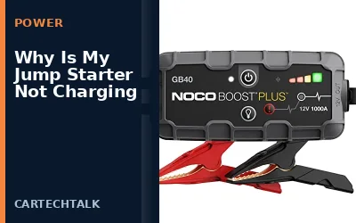 Why Is My Jump Starter Not Charging? Troubleshooting Guide