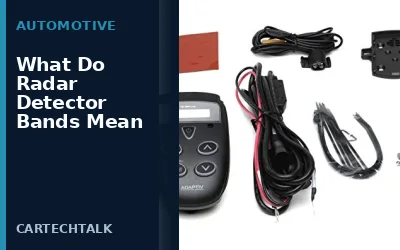 Radar Detector Bands Explained